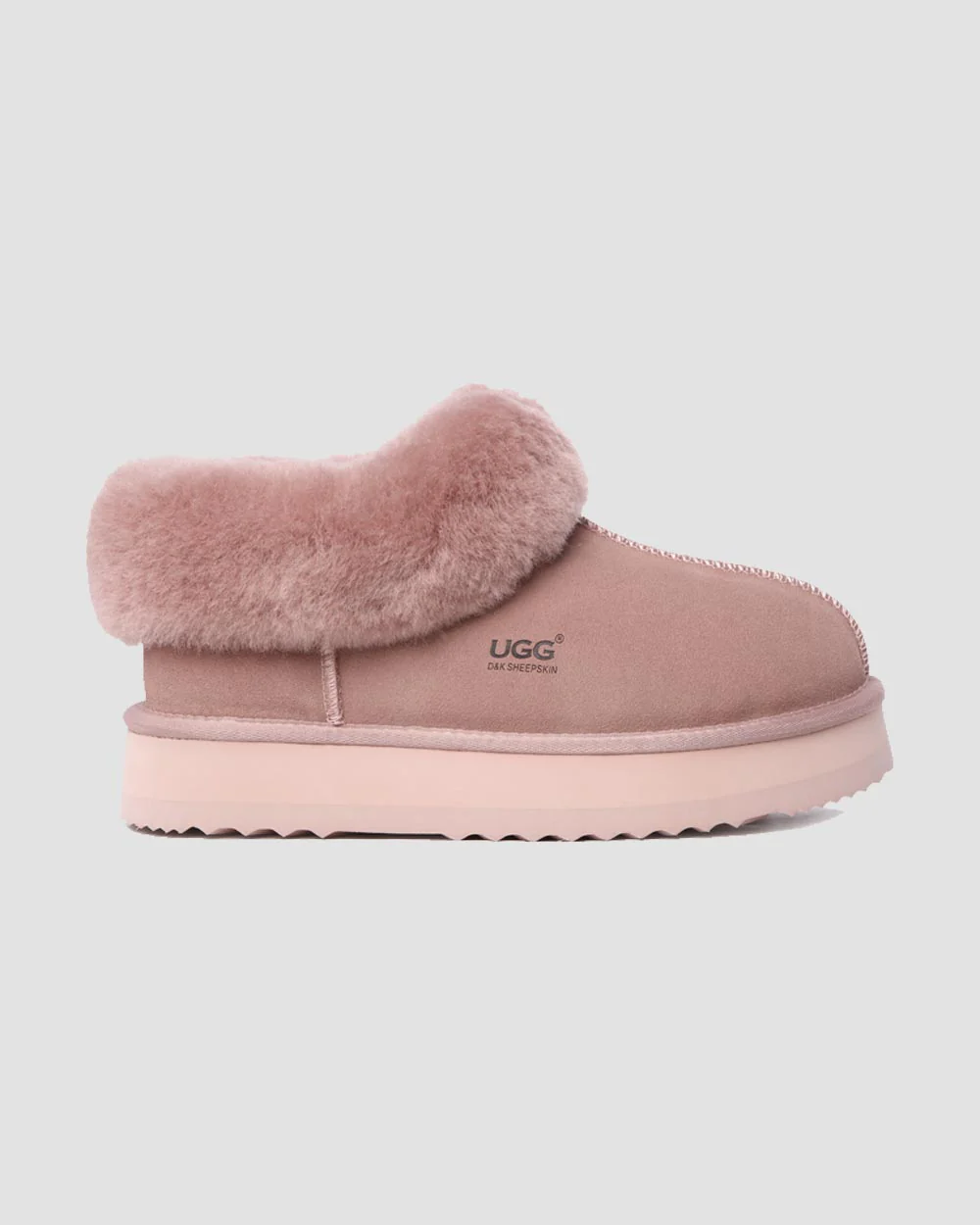 Platinum Platform Ugg Slippers - Image 8